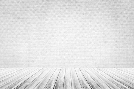Wood terrace and Plywood texture background White colorの写真素材