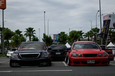 Bangkok, Thailand - June 27, 2015 : VIP car Thailand car show in the VIP style mag. meeting no.1 at the Bangna, Bangkok. This a open event no need press credentials required.のeditorial素材