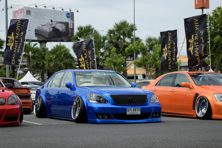 Bangkok, Thailand - June 27, 2015 : VIP car Thailand car show in the VIP style mag. meeting no.1 at the Bangna, Bangkok. This a open event no need press credentials required.のeditorial素材