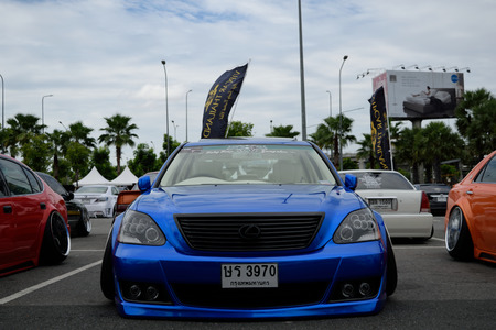 Bangkok, Thailand - June 27, 2015 : VIP car Thailand car show in the VIP style mag. meeting no.1 at the Bangna, Bangkok. This a open event no need press credentials required.のeditorial素材
