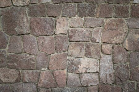 Stone wall texture background natural colorの写真素材