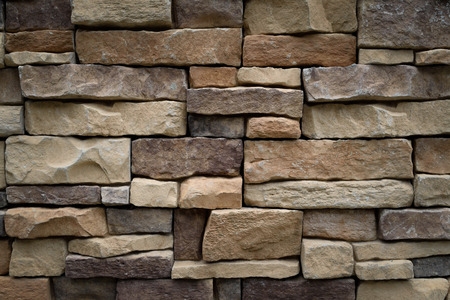 Stone wall texture background natural color