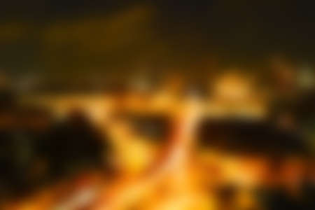 Blurred Daytime of Bangkok city. Bangkok is the capital and the most populous city of Thailand.の写真素材