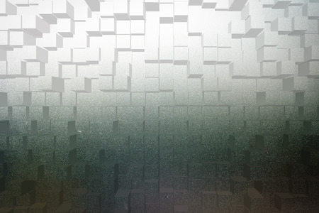 Wallpaper abstract background effect 3d block style