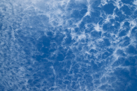 Nature cloudscape with blue sky and white cloudの写真素材