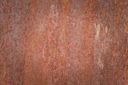 Metal rust wall texture surface natural color use for backgroundの写真素材