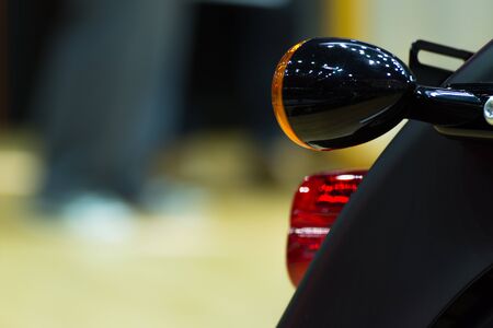 Some parts of the motorcycle in car show event. This a open event no need press credentials required.の写真素材