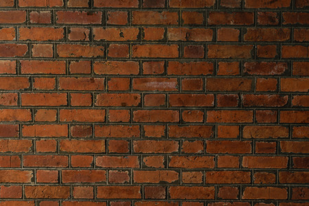 Red Brick wall texture background surface natural colorの写真素材