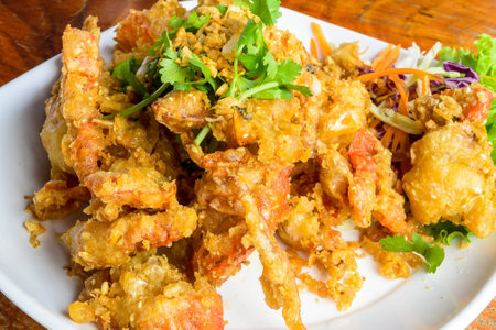 Crispy Soft Shell Crabの写真素材