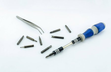 Screwdriver Set tool (Selective Focus)の写真素材