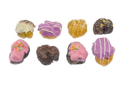Sweets Donuts set (isolated)