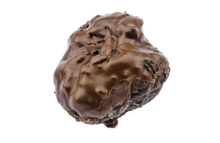 Chocolate donut  (isolation)の写真素材