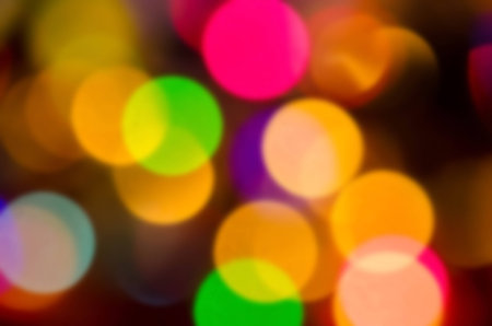 defocused bokeh lightsの写真素材