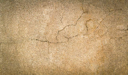 Old concrete walls have cracks and rough surfaces with space for your text and images.の写真素材