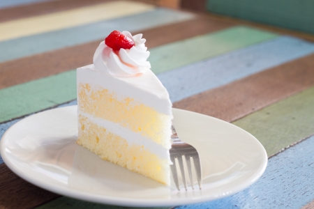 strawberry cakeの写真素材