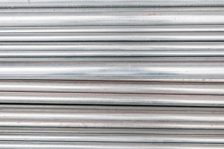 stainless steel pipes backgroundの写真素材
