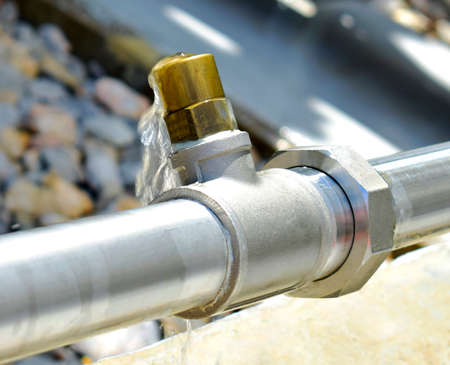 Testing fire sprinkler systems,Deluge valve system testing, Power transformers,Power Plant Thailand 2021の写真素材