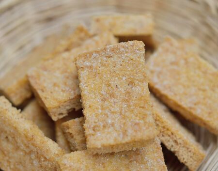 Sugar-coated biscuits