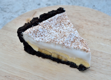 Banoffee pieの写真素材