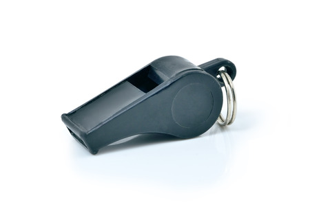whistle isolated on white background