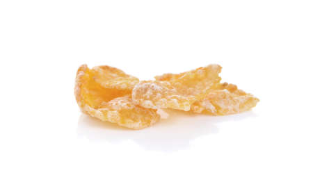 Cornflake isolated on white background
