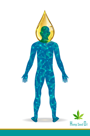 Marijuana concept and paragon body and legislation social issue as medical and recreational weed usage on white background symbols in a 3D illustration style.のイラスト素材