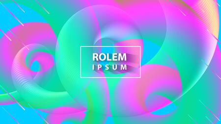 Abstract  background color geometric gradient futuristic  Element of modern design wallpaper packaging. Bright color lines, Background in minimalist style.のイラスト素材