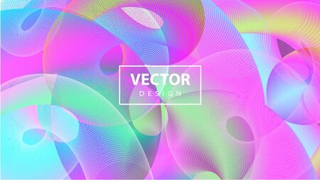Abstract  background color geometric gradient futuristic  Element of modern design wallpaper packaging. Bright color lines, Background in minimalist style.のイラスト素材