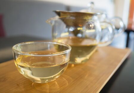 chinese tea and kettle
