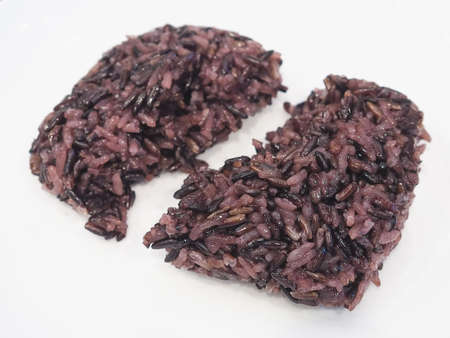 black sticky riceの写真素材