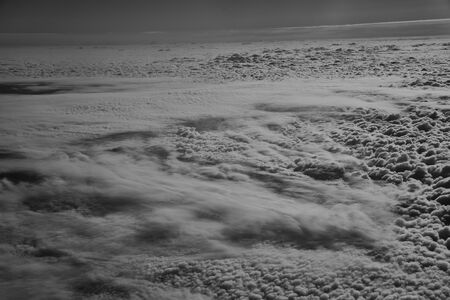 cloud in the sky, take a photo form window's plane