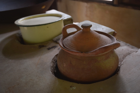 clay potの写真素材