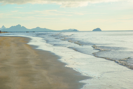 Sea and beach pastel tonesの写真素材