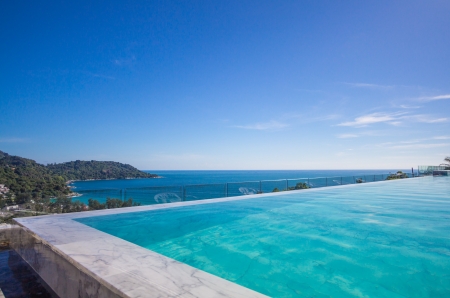 pool , sea and skyのeditorial素材