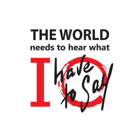 I need to inspire and motivational quote. Hand drawn beautiful lettering. Print for inspirational poster, t-shirt, bag, cups, card, flyer, sticker, badge.のイラスト素材