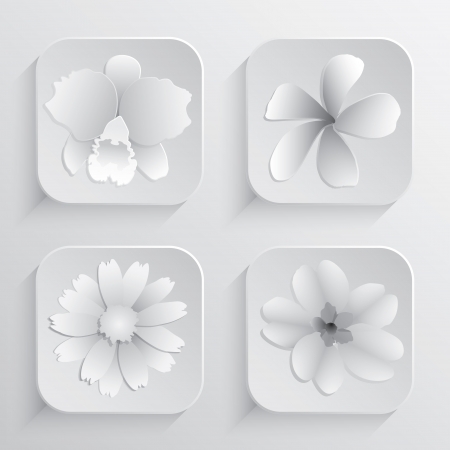 Beautiful Flowers Design For Spa Background And Bannerのイラスト素材
