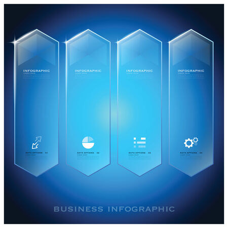 Modern Hexagon Business Infographic Background Design Template - Vector Design Background Patternのイラスト素材