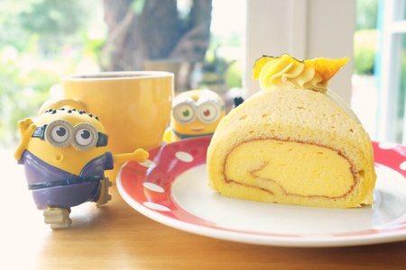 Pumpkin Roll Cakeの素材