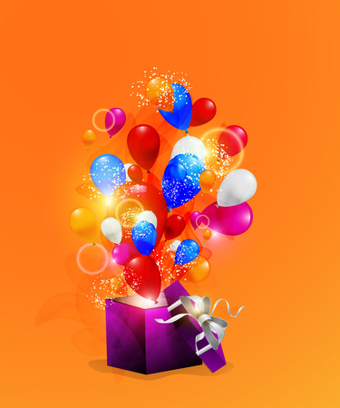 illustration of happy birthday cardのイラスト素材