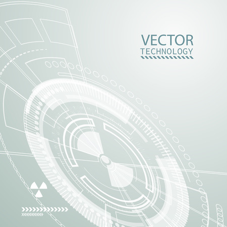 Bright background Concept technology. Vectorのイラスト素材