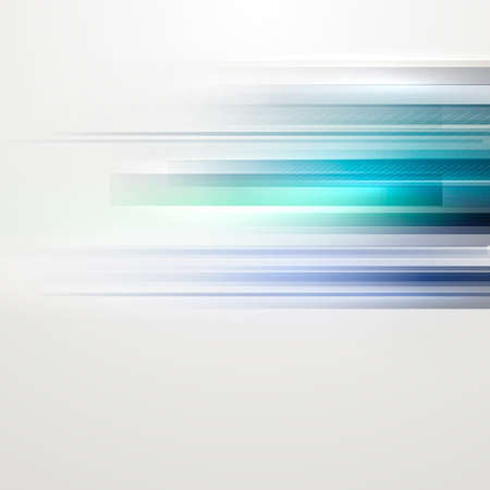 Abstract blue lines on a light background.のイラスト素材