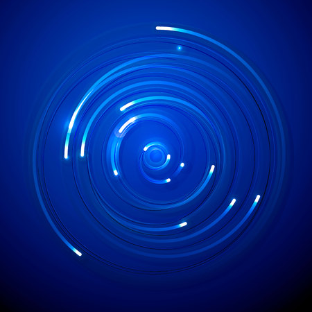 Abstract technology electrons background concept.のイラスト素材