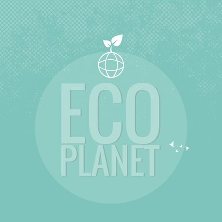 vector isolation of sustainability concept of environmental protection of ecological planetのイラスト素材
