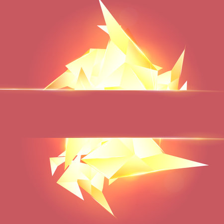 Vector illustration of an abstract background of shiny lines, neon. For cover, banner, brochure.のイラスト素材