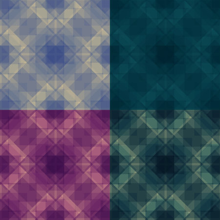 Vector seamless geometric patterned abstract vector background.