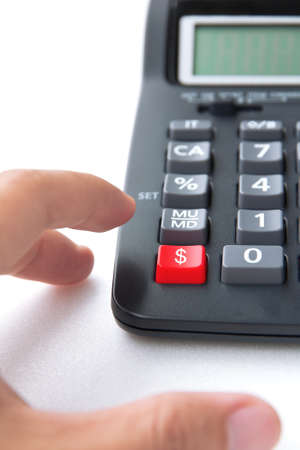 dollar sign buttonの写真素材