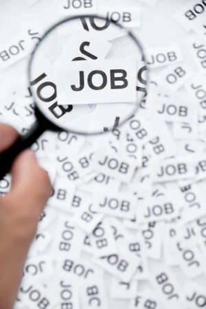 Find a job conceptの写真素材