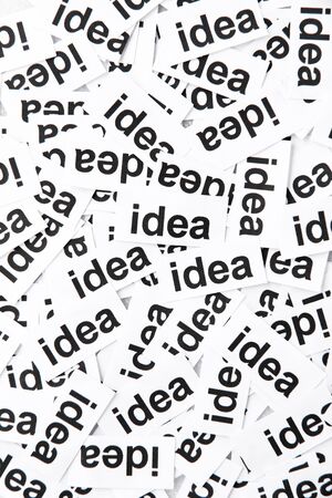 idea conceptの写真素材
