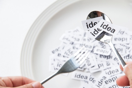 idea concept の写真素材
