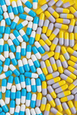 capsule pills background の写真素材
